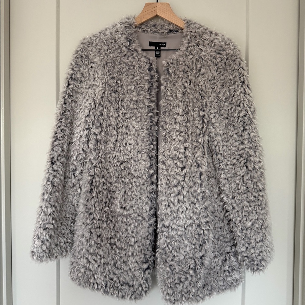 Gray Teddy Jacket